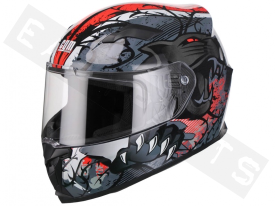 Casco 307s Panther Rosso Xs